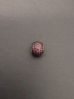 Authentic Pandora Pink Pave Lights Charm -  Retired